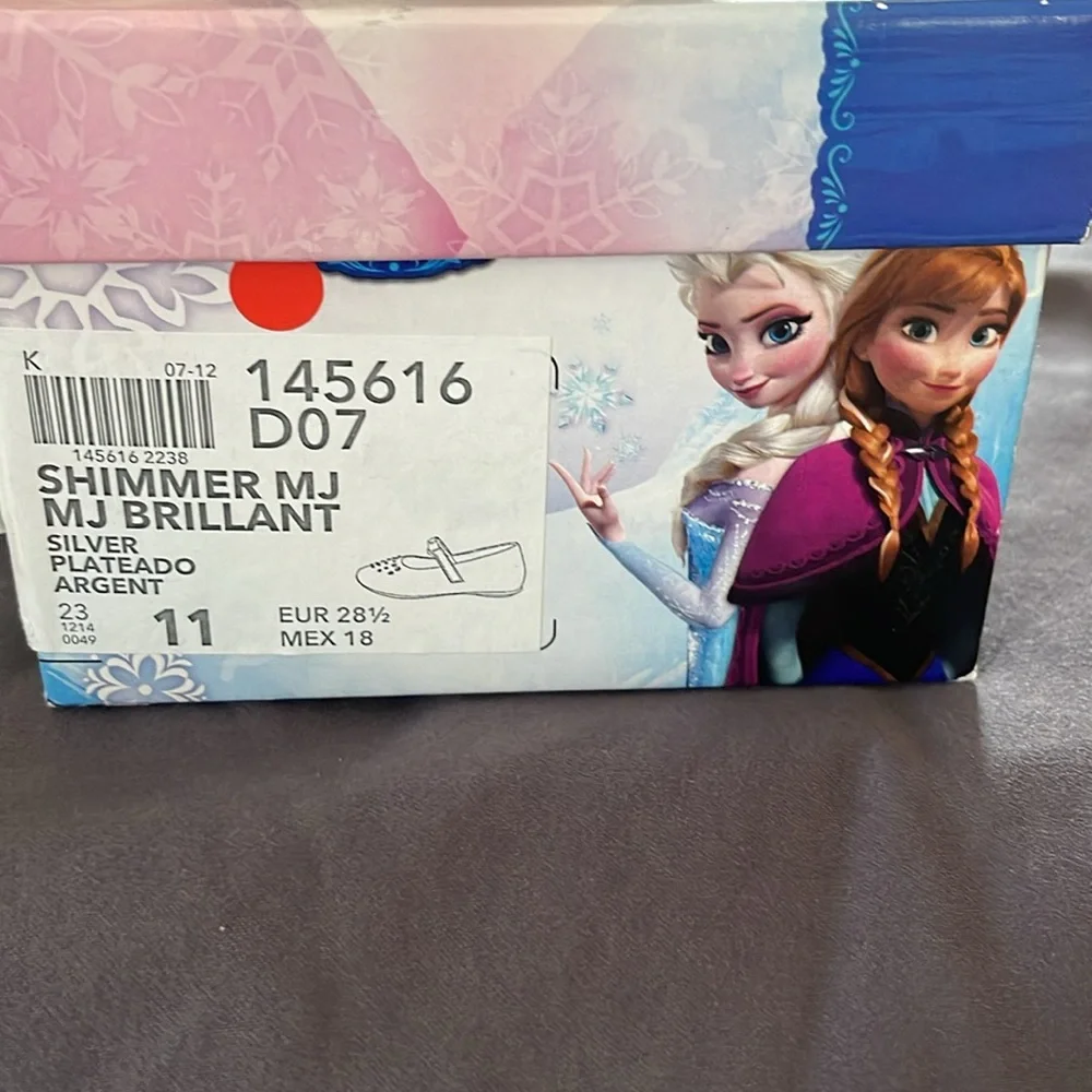Disney Frozen Mary Jane style Girl Shoes - Picture 6 of 7